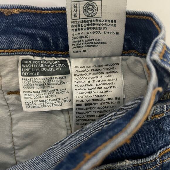 Levi’s 501 Denim Cutoff Button Fly Shorts Women’s - Size W26 - Picture 5 of 6